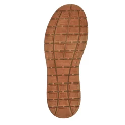 Breathable Leather Lace-Up Trainers - Taupe Multi