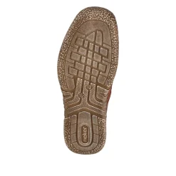 Breathable Leather Touch-Fasten Shoes - Tan