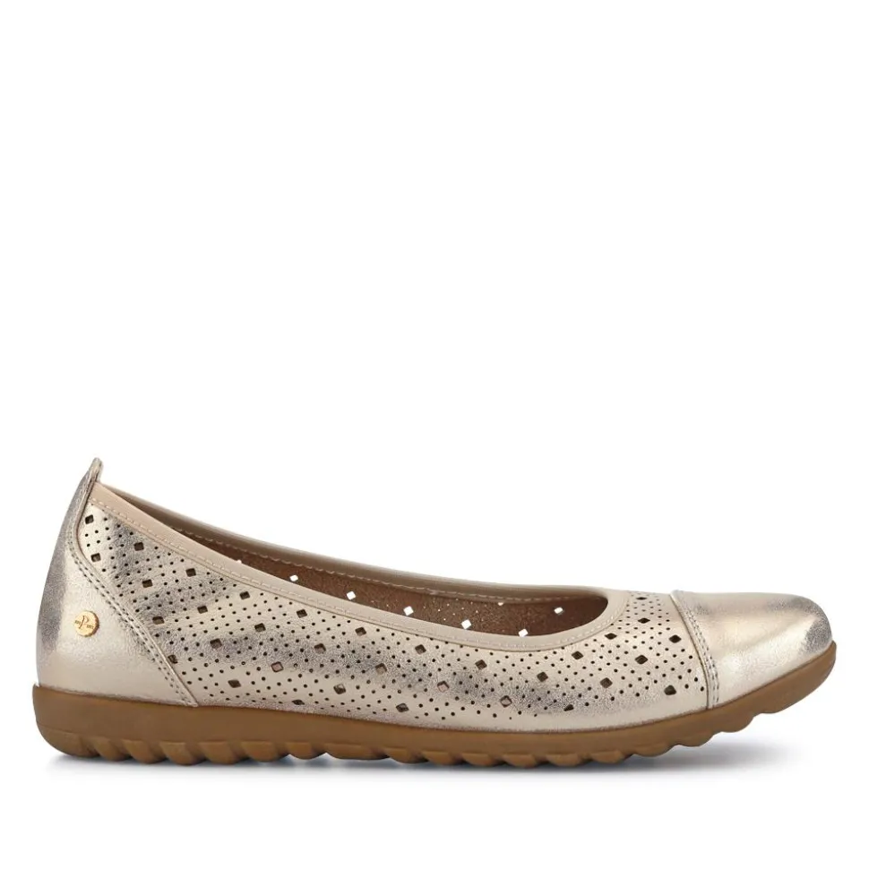 Breathable Lightweight Pumps - Gold