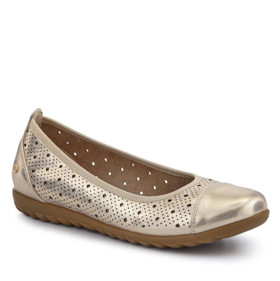 Breathable Lightweight Pumps - Gold