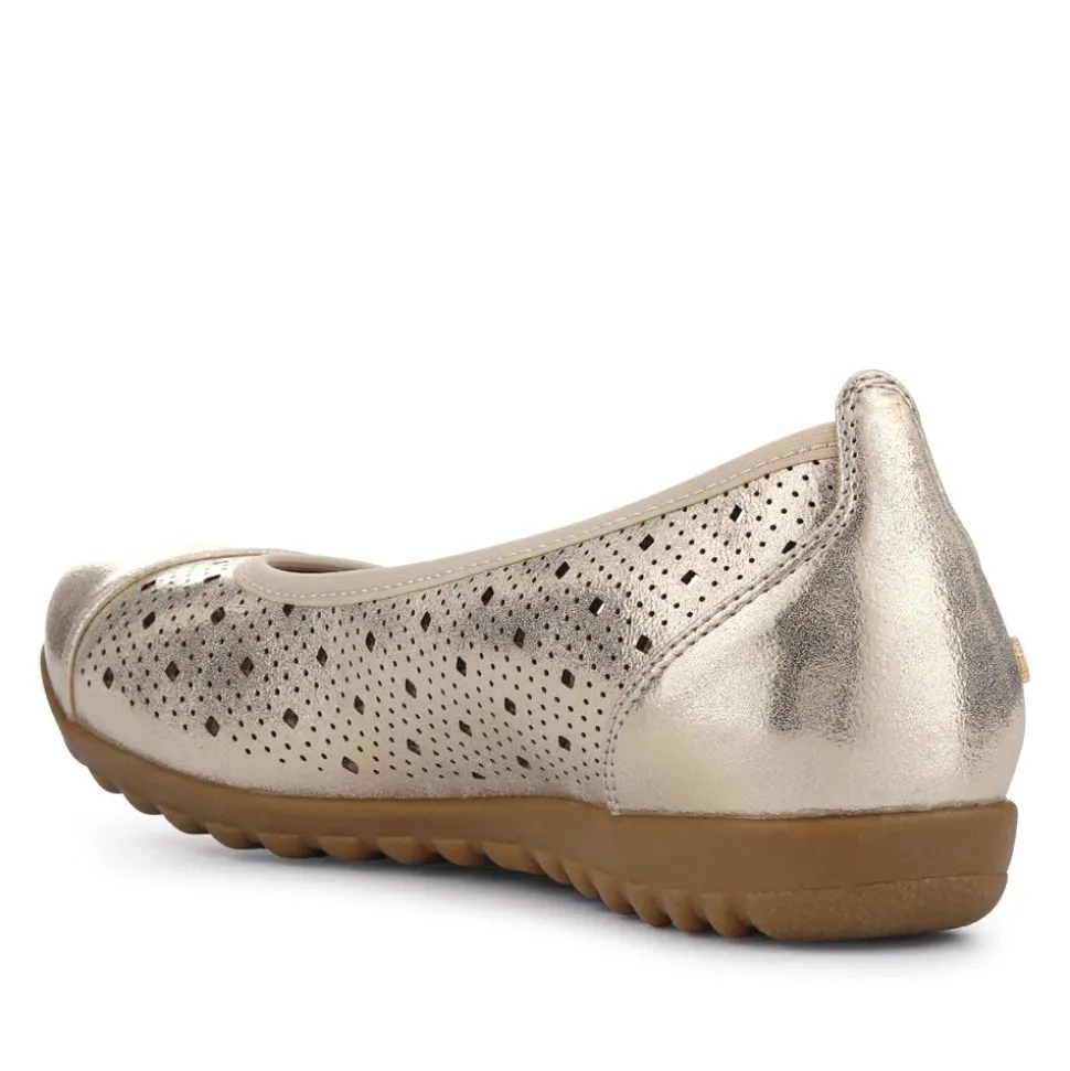 Breathable Lightweight Pumps - Gold
