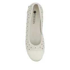 Breathable Lightweight Pumps - White