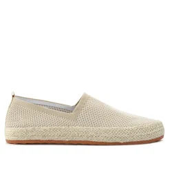 Breathable Slip-On Espadrilles - Beige