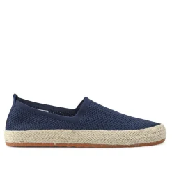 Breathable Slip-On Espadrilles - Navy