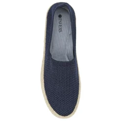 Breathable Slip-On Espadrilles - Navy