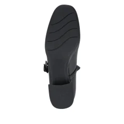 Buckle-Fasten Smart Mary Janes - Black