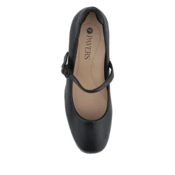 Buckle-Fasten Smart Mary Janes - Black