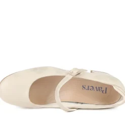 Buckle-Fasten Smart Mary Janes - Gold Shimmer