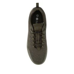 Bungee-Laced Memory Foam Shoes - Khaki