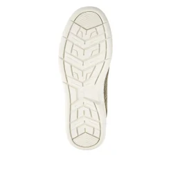 Bungee-Laced Memory Foam Shoes - Taupe
