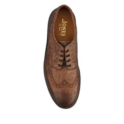 Bushwick Goodyear Welted Leather Brogues - Dark Brown