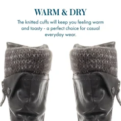 Calf Boots - Grey