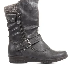 Calf Boots - Grey