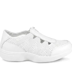 Callista EasyFit Extra Wide Zipped Upper Trainers - White