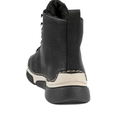 Casual Adjustable-Fitting Ankle Boots - Black