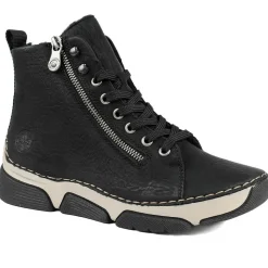 Casual Adjustable-Fitting Ankle Boots - Black