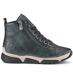 Casual Adjustable-Fitting Ankle Boots - Green