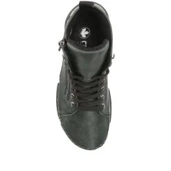 Casual Adjustable-Fitting Ankle Boots - Green