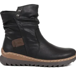 Casual Ankle Boots - Black