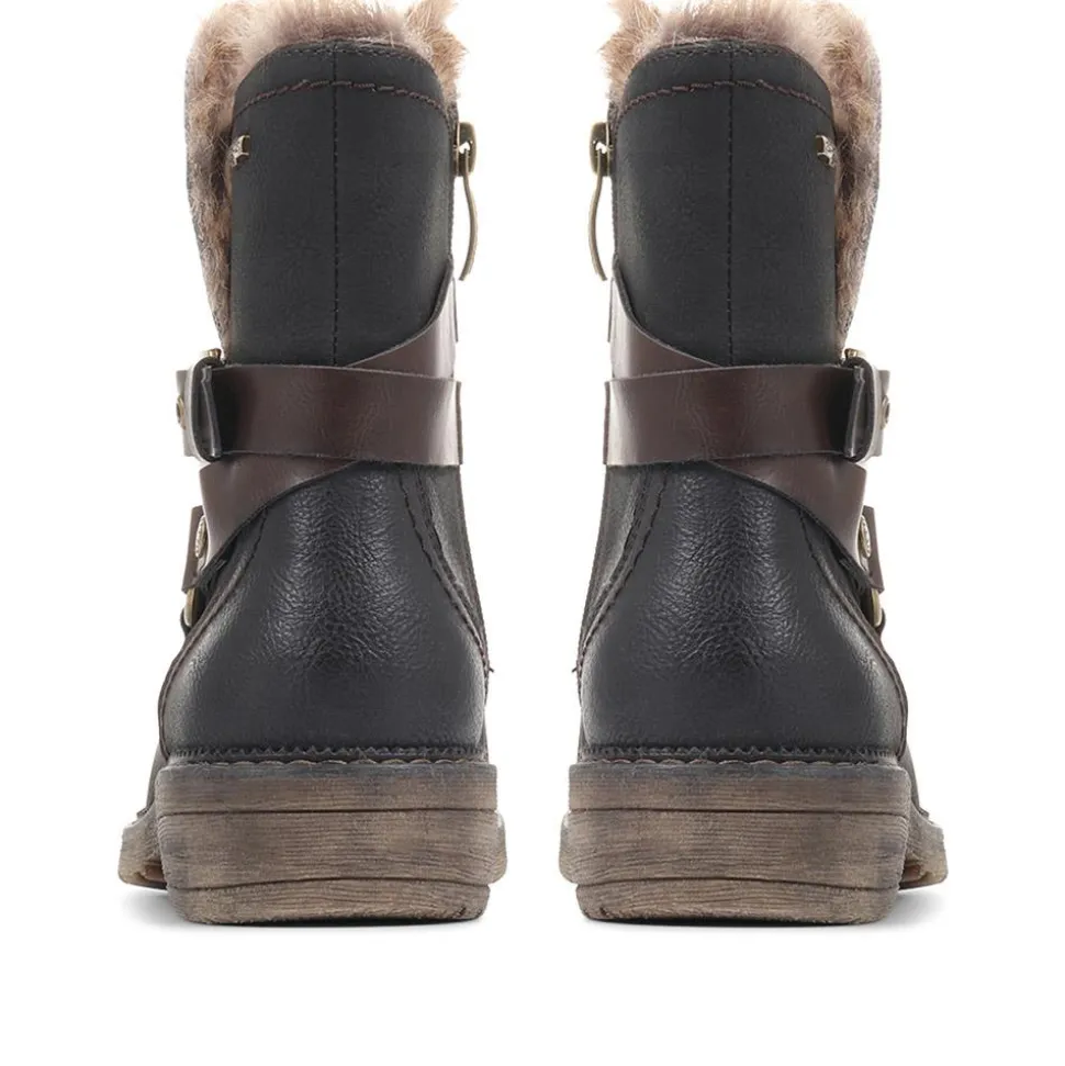 Casual Ankle Boots - Black