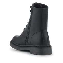 Casual Ankle Boots - Black Pu