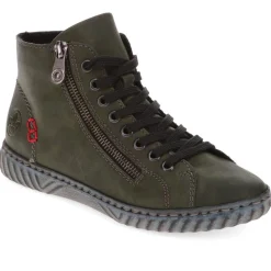 Casual Ankle Boots - Green