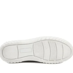 Casual Breathable Zip Trainers - Sage