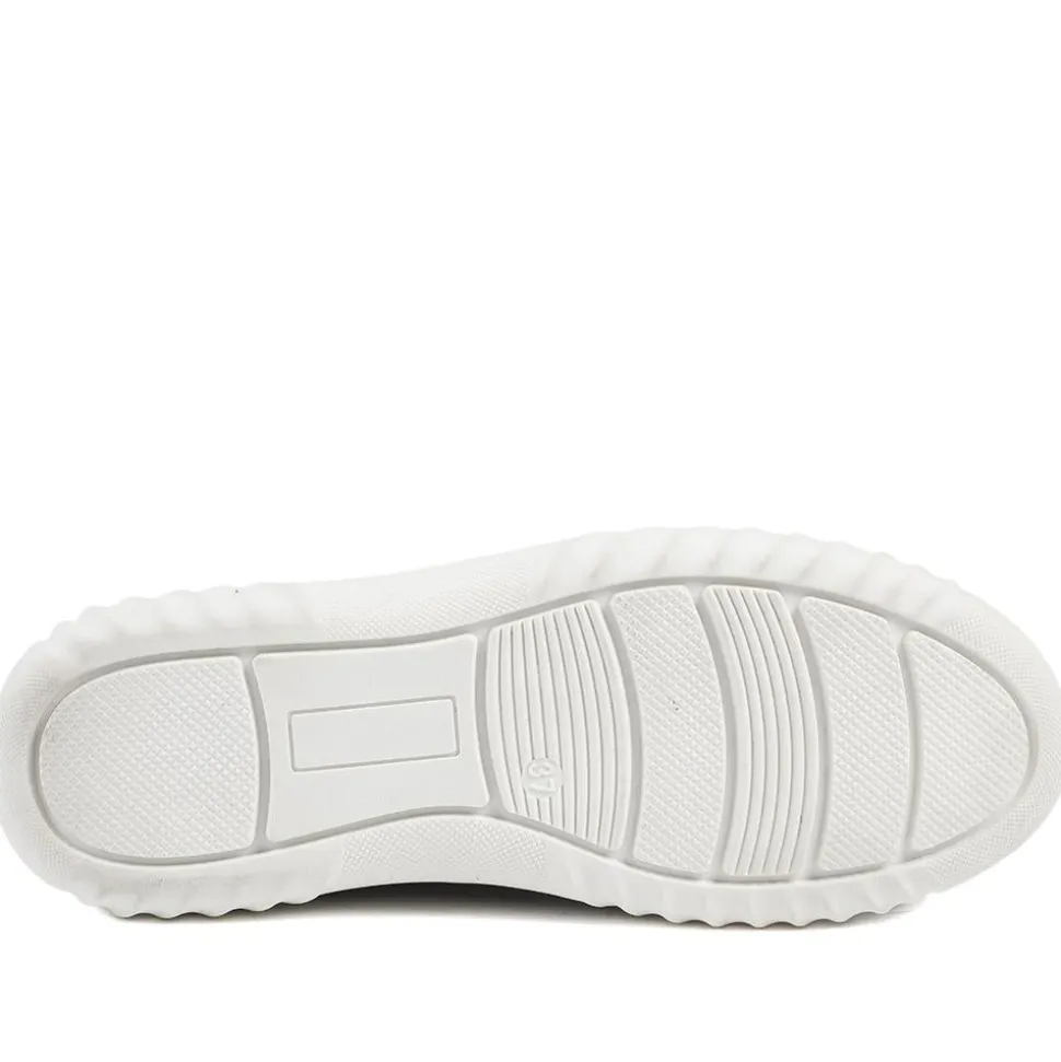 Casual Breathable Zip Trainers - Sage