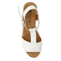 Casual Buckled Espadrilles - White