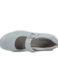 Casual Buckle Fasten Mary Janes - Light Blue