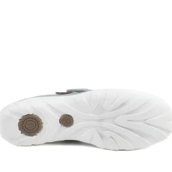 Casual Buckle Fasten Mary Janes - Light Blue