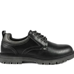 Casual Chunky Lace Up Shoes - Black