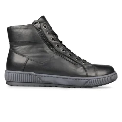 Casual Comfort E Fit - Black Leather