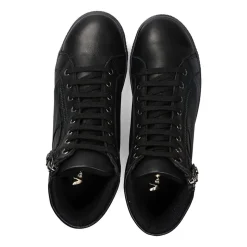 Casual Comfort E Fit - Black Leather