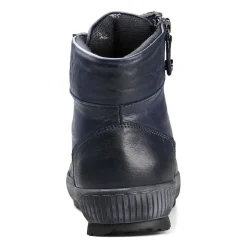Casual Comfort E Fit - Navy Leather