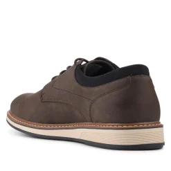 Casual Cushioned Lace Up Shoes - Brown