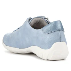 Casual Dual-Fasten Trainers - Blue