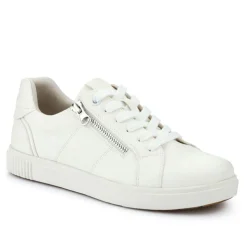 Casual Dual-Fasten Trainers - White