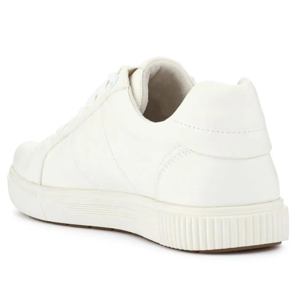Casual Dual-Fasten Trainers - White