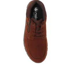 Casual Lace-Up Shoes - Brown