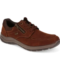 Casual Lace-Up Shoes - Brown