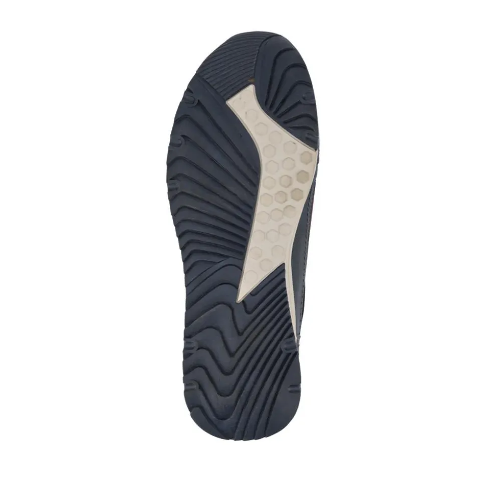 Casual Lace-Up Shoes - Navy