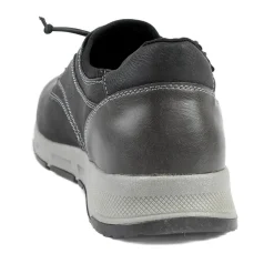 Casual Lace Up Shoes With Grip Sole - Black