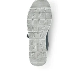 Casual Lace-Up Trainers - Navy