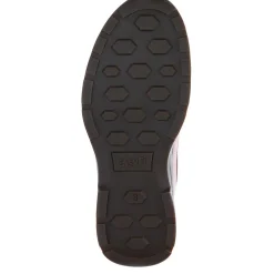 Casual Leather Lace-Up Shoes - Cognac