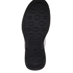 Casual Leather Lace-Up Shoes - Navy