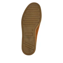 Casual Leather Loafers - Tan