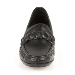 Casual Leather Moccasin - Black
