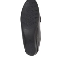 Casual Leather Moccasin - Black