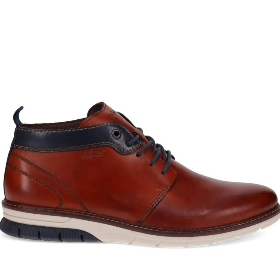 Casual Leather Shoes - Tan